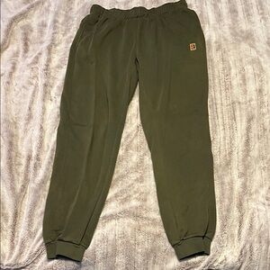 Men's Nike Tennis Olive Green Sweatpants